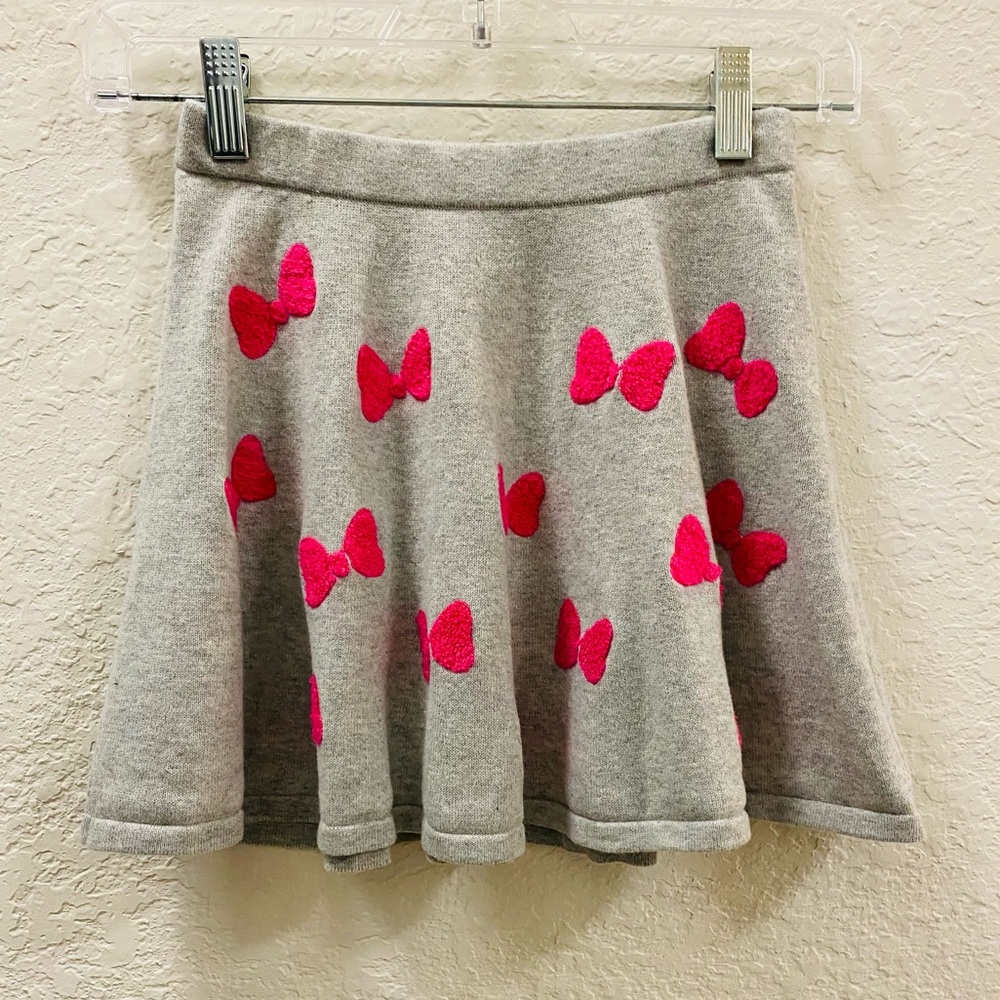 Minnie Mouse Skirt sz 7/8 gray and pink